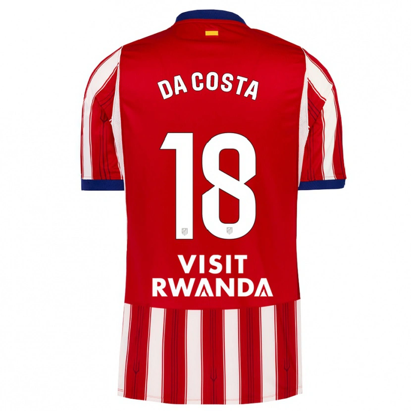Danxen Herren Mario Da Costa #18 Königsblau Rot Weiß Heimtrikot Trikot 2026/27 T-Shirt Österreich