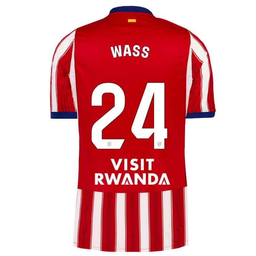 Danxen Herren Daniel Wass #24 Königsblau Rot Weiß Heimtrikot Trikot 2026/27 T-Shirt Österreich