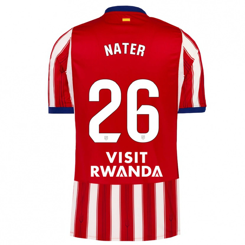 Danxen Herren Silvano Nater #26 Königsblau Rot Weiß Heimtrikot Trikot 2026/27 T-Shirt Österreich