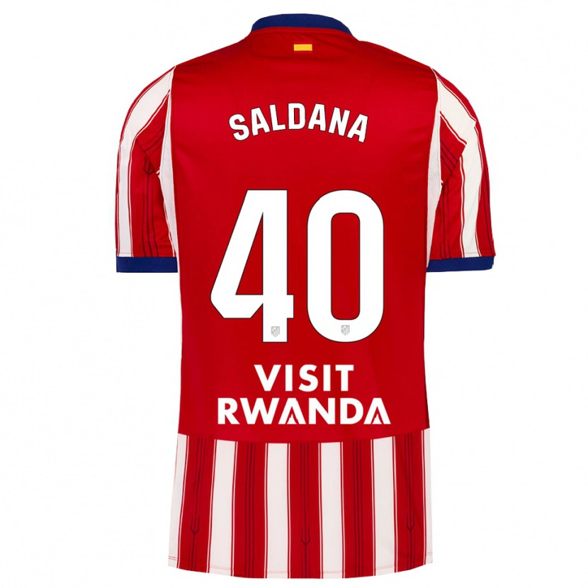 Danxen Herren Jose Saldana #40 Königsblau Rot Weiß Heimtrikot Trikot 2026/27 T-Shirt Österreich