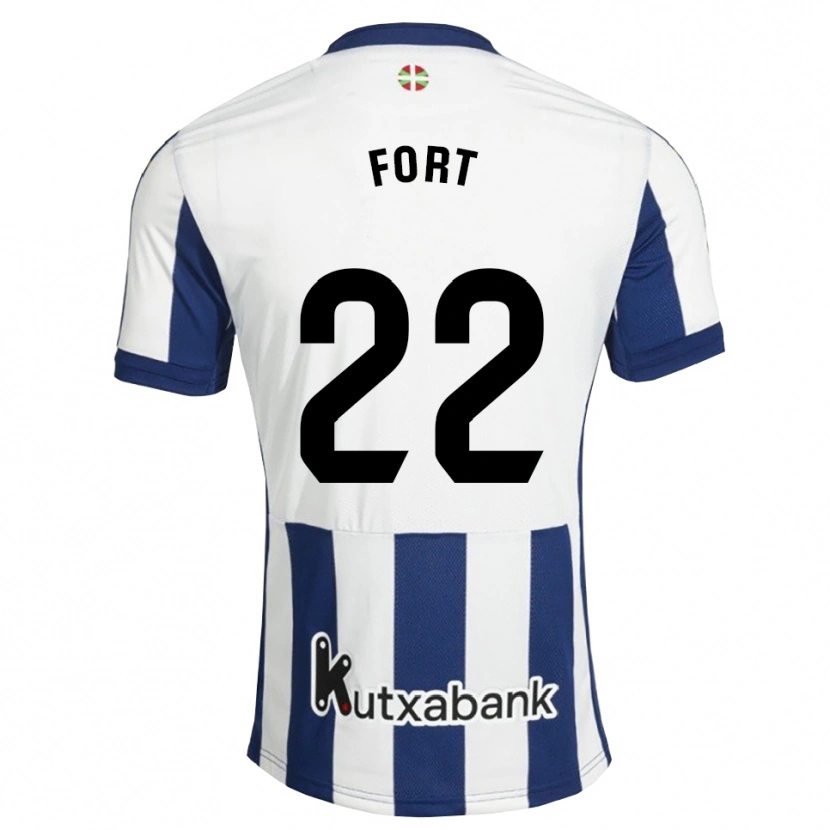 Danxen Herren Héctor Fort #22 Marineweiß Goldrute Heimtrikot Trikot 2026/27 T-Shirt Österreich