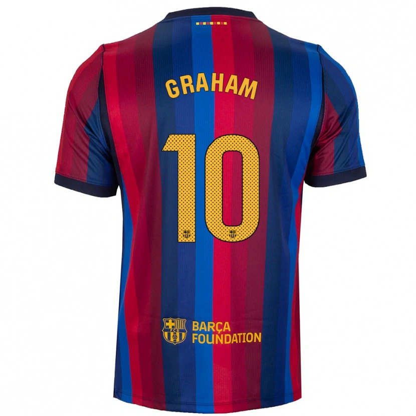 Danxen Herren Caroline Graham Hansen #10 Königsblau Rot Gelb Heimtrikot Trikot 2026/27 T-Shirt Österreich