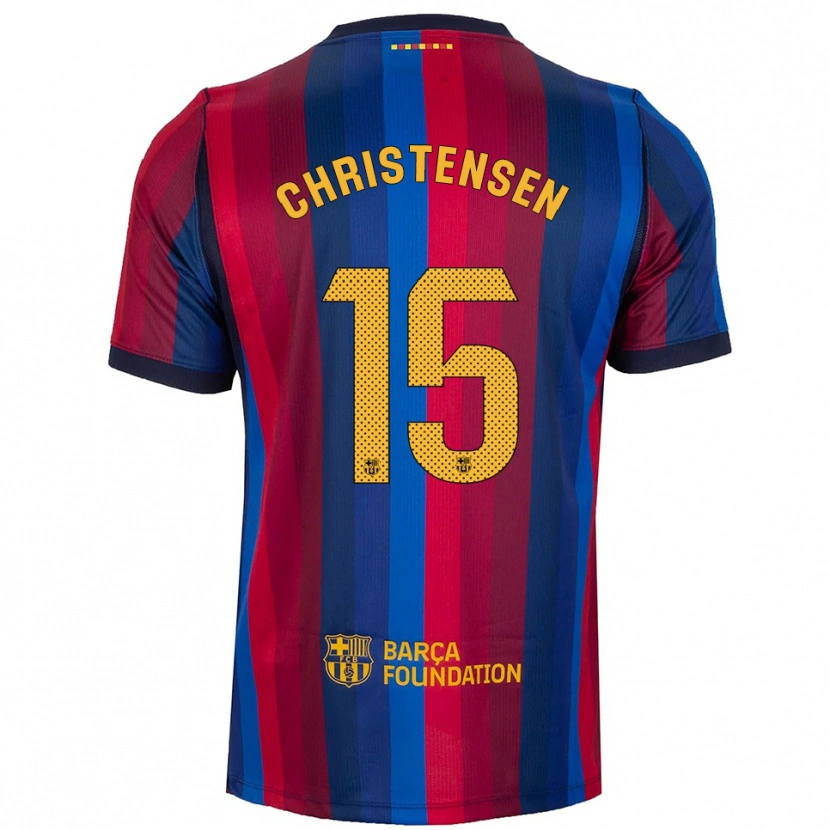 Danxen Herren Andreas Christensen #15 Königsblau Rot Gelb Heimtrikot Trikot 2026/27 T-Shirt Österreich