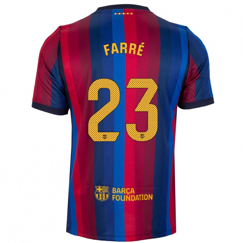 Danxen Herren Landry Farré #23 Königsblau Rot Gelb Heimtrikot Trikot 2026/27 T-Shirt Österreich