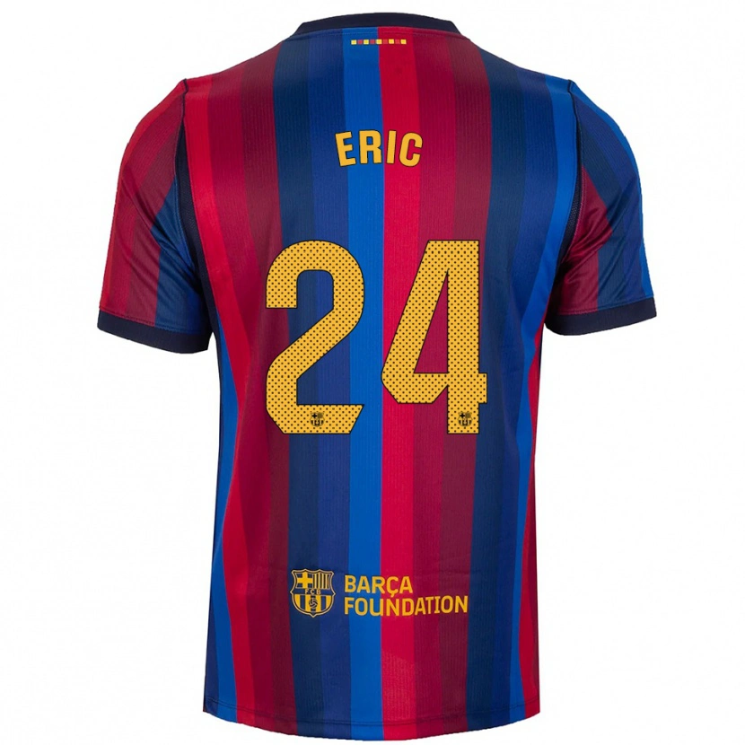 Danxen Herren Eric García #24 Königsblau Rot Gelb Heimtrikot Trikot 2026/27 T-Shirt Österreich