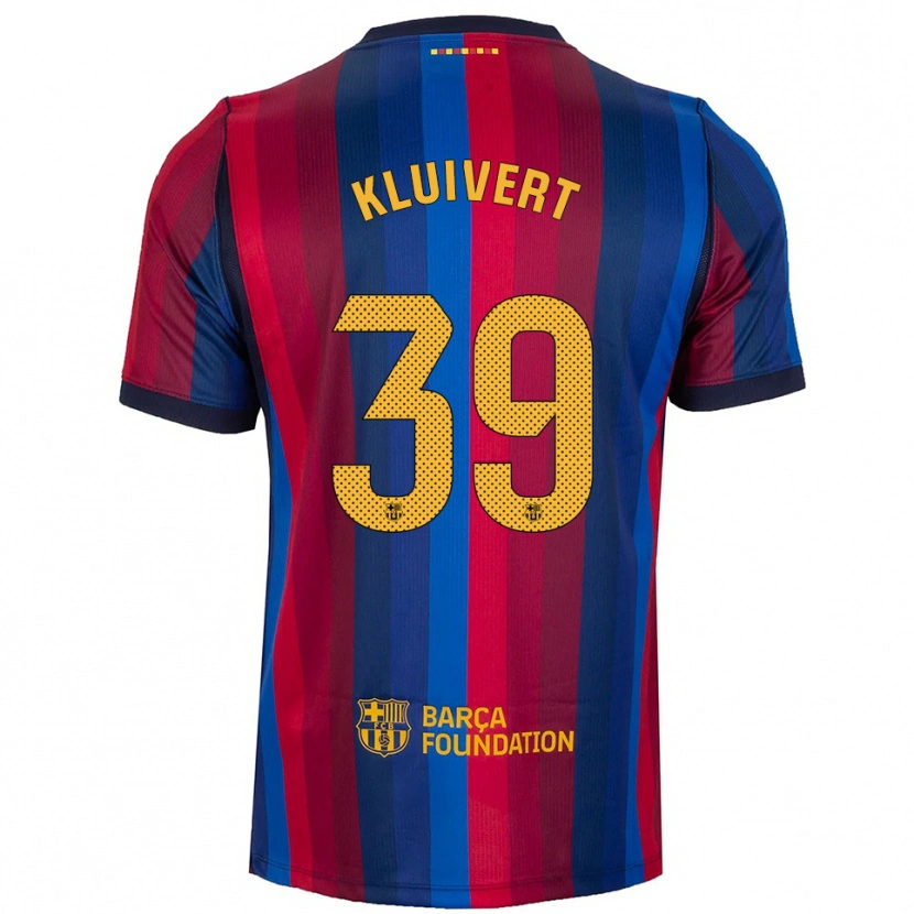 Danxen Herren Shane Kluivert #39 Königsblau Rot Gelb Heimtrikot Trikot 2026/27 T-Shirt Österreich