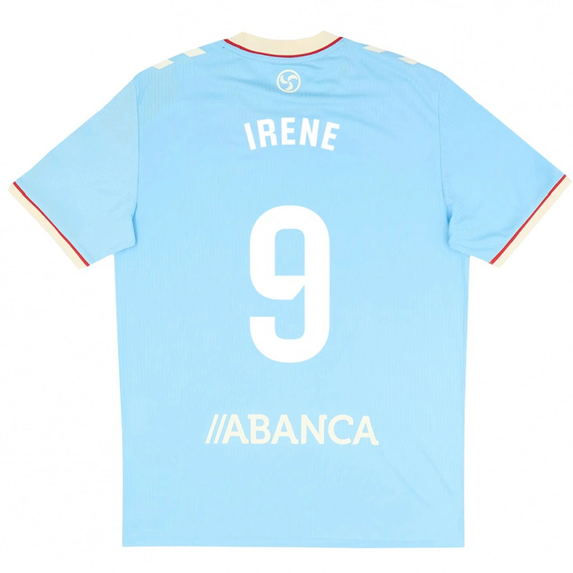 Danxen Herren Irene Fernández #9 Himmelblau Weiß Rot Heimtrikot Trikot 2026/27 T-Shirt Österreich