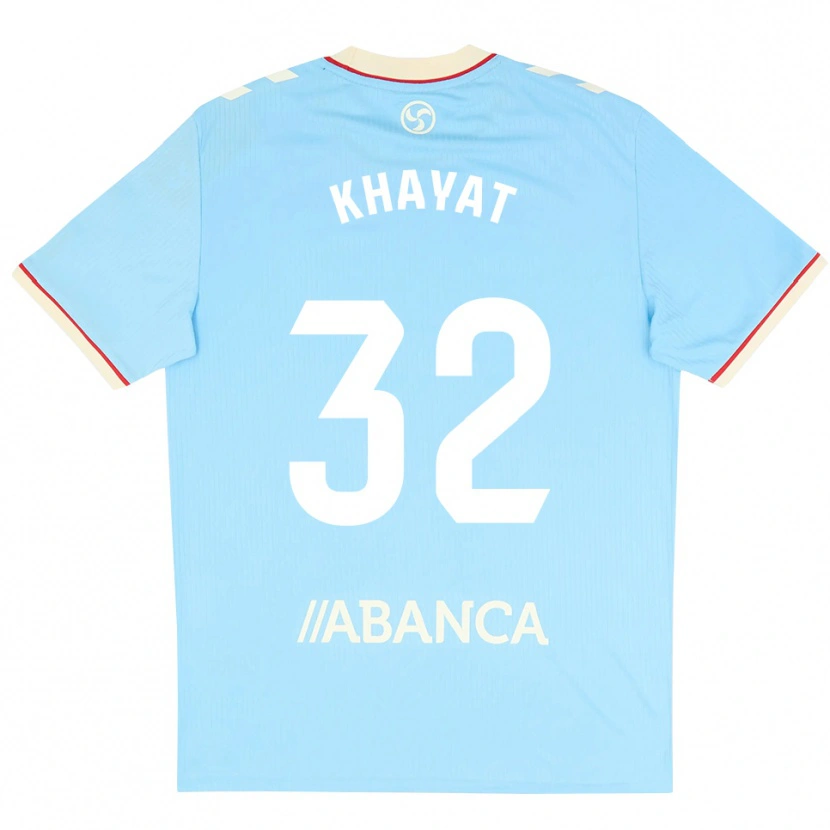 Danxen Herren Anthony Khayat #32 Himmelblau Weiß Rot Heimtrikot Trikot 2026/27 T-Shirt Österreich
