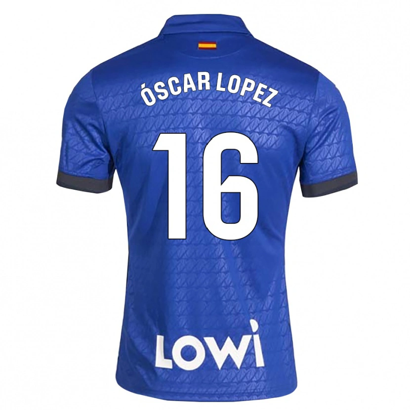 Danxen Herren Óscar López #16 Blau Weiß Schwarz Heimtrikot Trikot 2026/27 T-Shirt Österreich