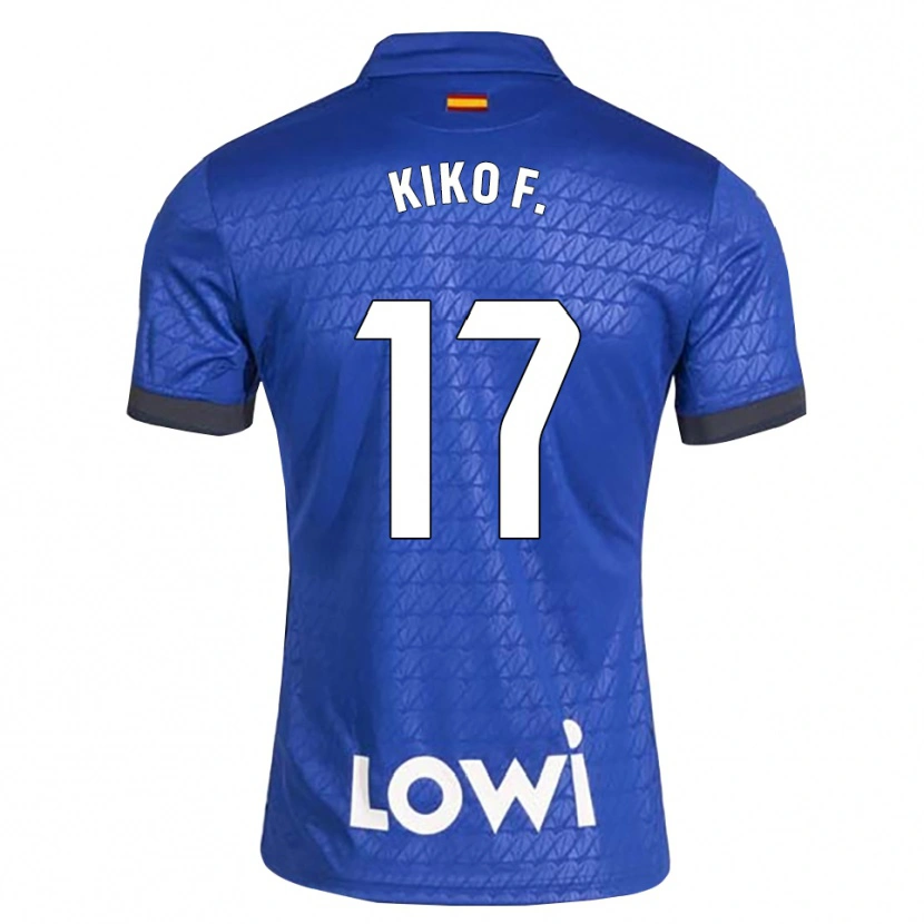 Danxen Herren Kiko Femenía #17 Blau Weiß Schwarz Heimtrikot Trikot 2026/27 T-Shirt Österreich