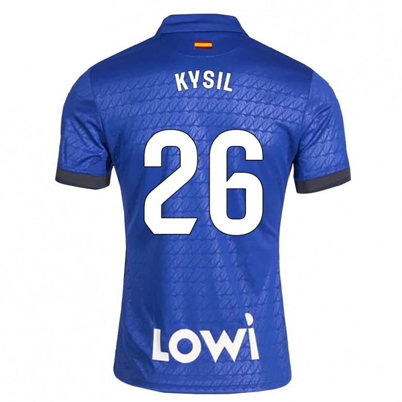 Danxen Herren Vladyslav Kysil #26 Blau Weiß Schwarz Heimtrikot Trikot 2026/27 T-Shirt Österreich