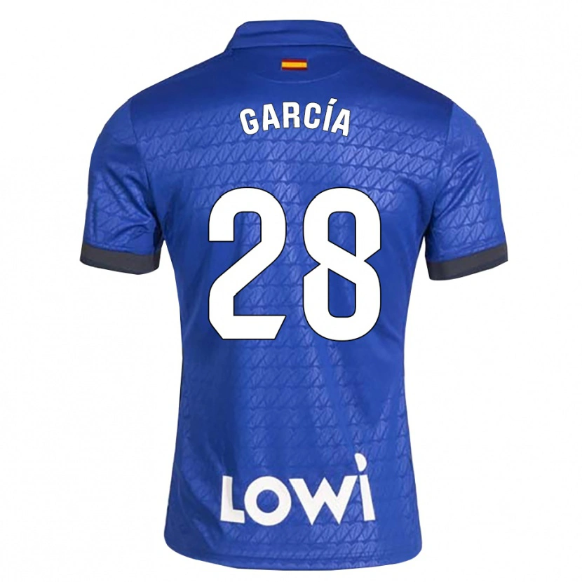 Danxen Herren Hugo García #28 Blau Weiß Schwarz Heimtrikot Trikot 2026/27 T-Shirt Österreich