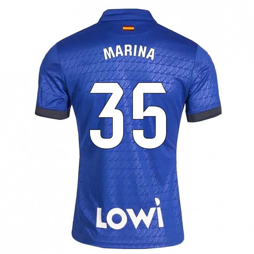 Danxen Herren Nacho Marina #35 Blau Weiß Schwarz Heimtrikot Trikot 2026/27 T-Shirt Österreich