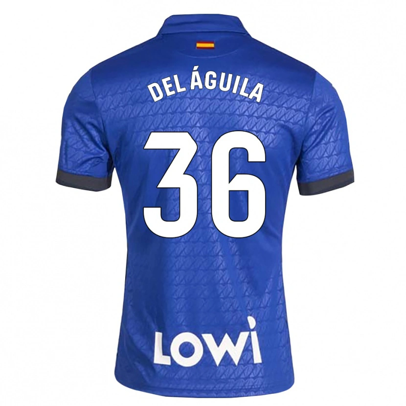 Danxen Herren Ángel Del Águila #36 Blau Weiß Schwarz Heimtrikot Trikot 2026/27 T-Shirt Österreich