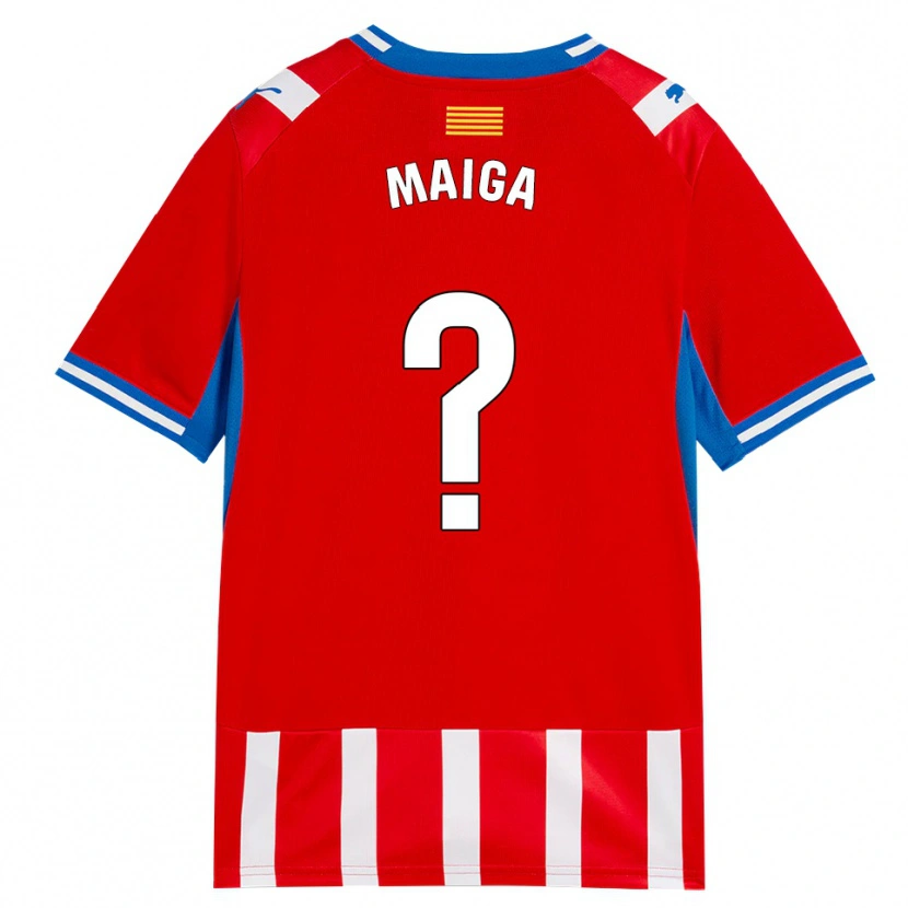 Danxen Herren Zakarya Maiga #0 Rot Weiß Himmelblau Heimtrikot Trikot 2026/27 T-Shirt Österreich
