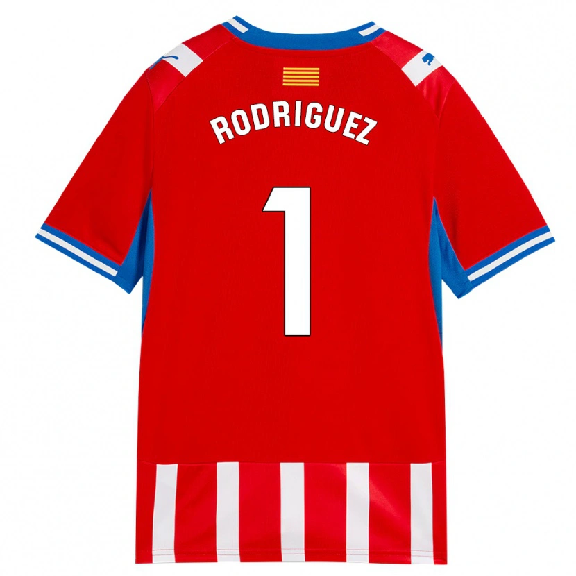 Danxen Herren Maria Rodríguez #1 Rot Weiß Himmelblau Heimtrikot Trikot 2026/27 T-Shirt Österreich