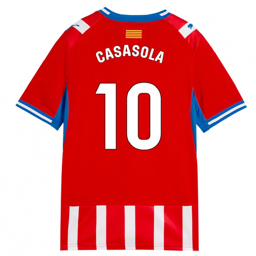 Danxen Herren Derek Casasola #10 Rot Weiß Himmelblau Heimtrikot Trikot 2026/27 T-Shirt Österreich