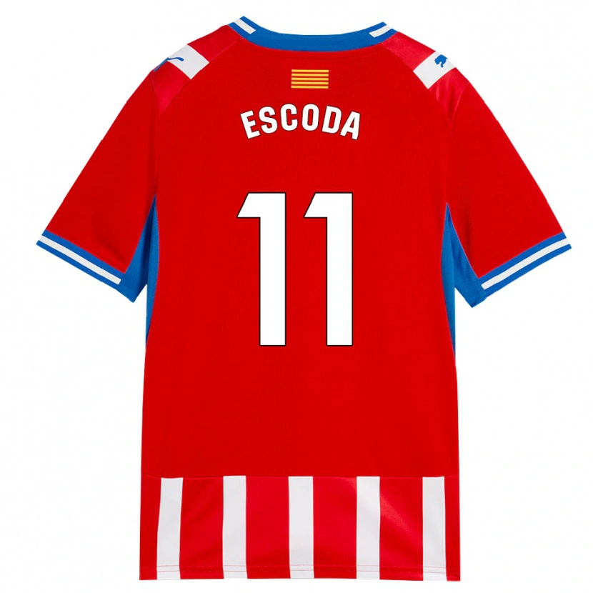 Danxen Herren David Escoda #11 Rot Weiß Himmelblau Heimtrikot Trikot 2026/27 T-Shirt Österreich