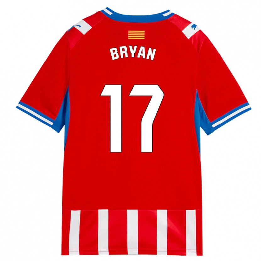 Danxen Herren Bryan Gil #17 Rot Weiß Himmelblau Heimtrikot Trikot 2026/27 T-Shirt Österreich