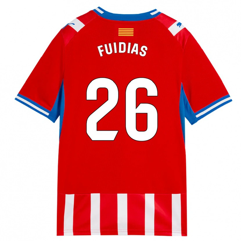 Danxen Herren Toni Fuidias #26 Rot Weiß Himmelblau Heimtrikot Trikot 2026/27 T-Shirt Österreich