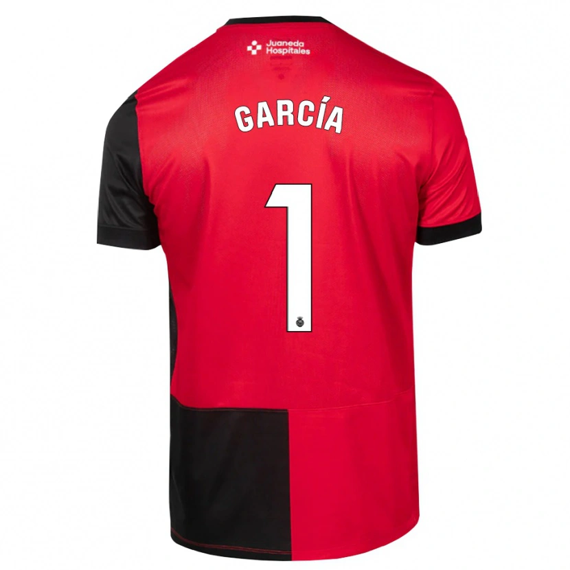 Danxen Herren Pere García #1 Schwarz Rot Weiß Heimtrikot Trikot 2026/27 T-Shirt Österreich