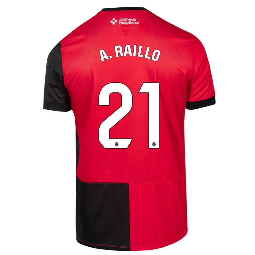 Danxen Herren Antonio Raíllo #21 Schwarz Rot Weiß Heimtrikot Trikot 2026/27 T-Shirt Österreich
