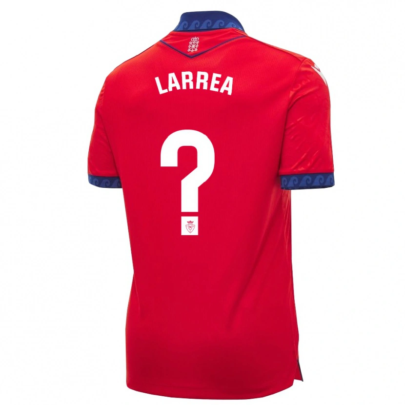 Danxen Herren Unai Larrea #0 Rot Marineblau Weiß Heimtrikot Trikot 2026/27 T-Shirt Österreich