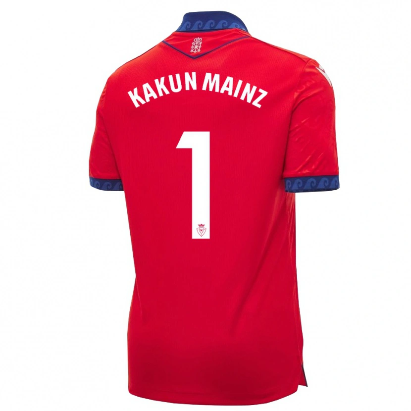 Danxen Herren Kakun Mainz #1 Rot Marineblau Weiß Heimtrikot Trikot 2026/27 T-Shirt Österreich