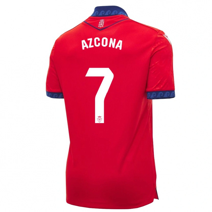 Danxen Herren Rubén Azcona #7 Rot Marineblau Weiß Heimtrikot Trikot 2026/27 T-Shirt Österreich