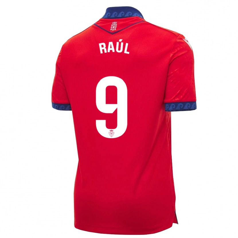 Danxen Herren Raúl García #9 Rot Marineblau Weiß Heimtrikot Trikot 2026/27 T-Shirt Österreich