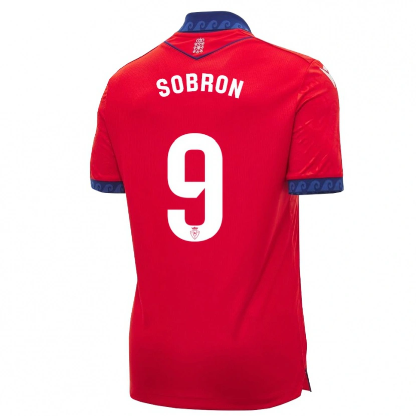Danxen Herren Carmen Sobrón Olarte #9 Rot Marineblau Weiß Heimtrikot Trikot 2026/27 T-Shirt Österreich