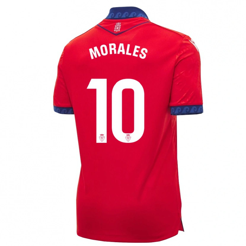 Danxen Herren Anai Morales #10 Rot Marineblau Weiß Heimtrikot Trikot 2026/27 T-Shirt Österreich