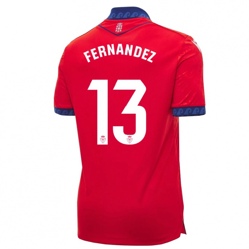 Danxen Herren Aitor Fernández #13 Rot Marineblau Weiß Heimtrikot Trikot 2026/27 T-Shirt Österreich