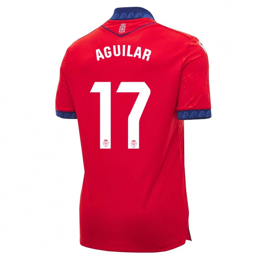 Danxen Herren Eneko Aguilar #17 Rot Marineblau Weiß Heimtrikot Trikot 2026/27 T-Shirt Österreich