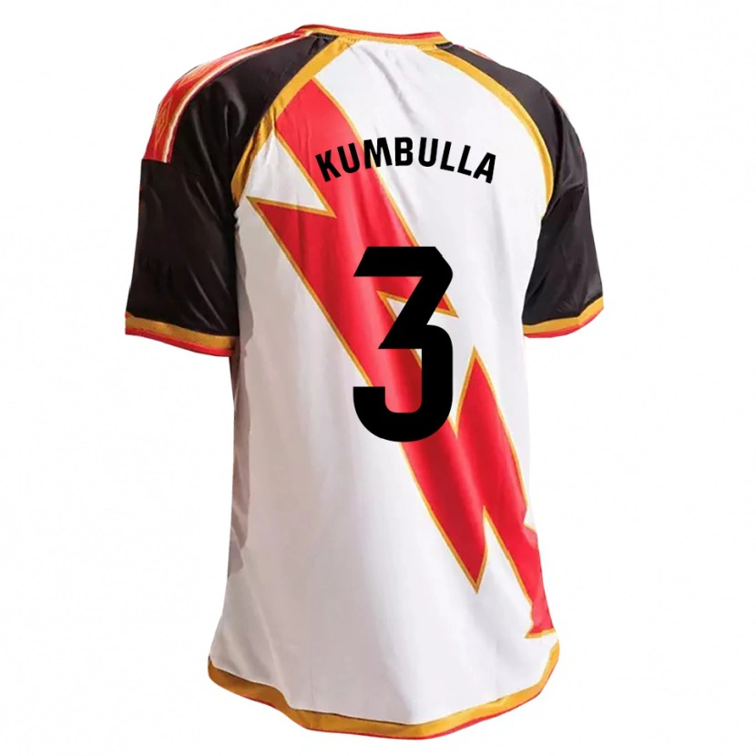 Danxen Herren Marash Kumbulla #3 Schwarz Rot Weiß Gold Heimtrikot Trikot 2026/27 T-Shirt Österreich