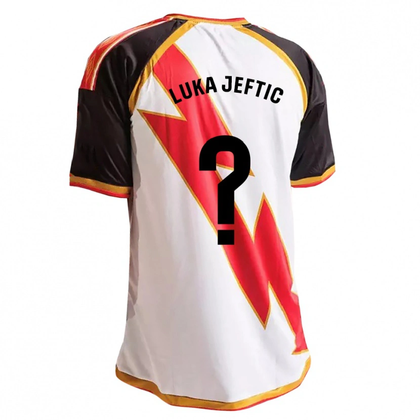 Danxen Herren Luka Jeftic #0 Schwarz Rot Weiß Gold Heimtrikot Trikot 2026/27 T-Shirt Österreich