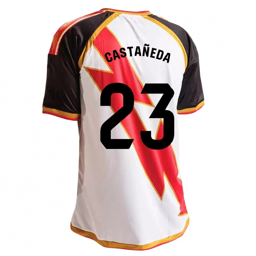 Danxen Herren Ana Sofía Castañeda Giraldo #23 Schwarz Rot Weiß Gold Heimtrikot Trikot 2026/27 T-Shirt Österreich