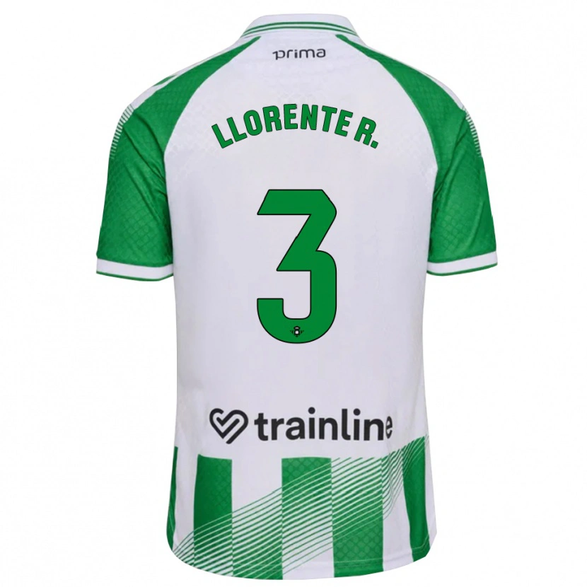 Danxen Herren Diego Llorente #3 Hellgrün Schwarz Weiß Heimtrikot Trikot 2026/27 T-Shirt Österreich