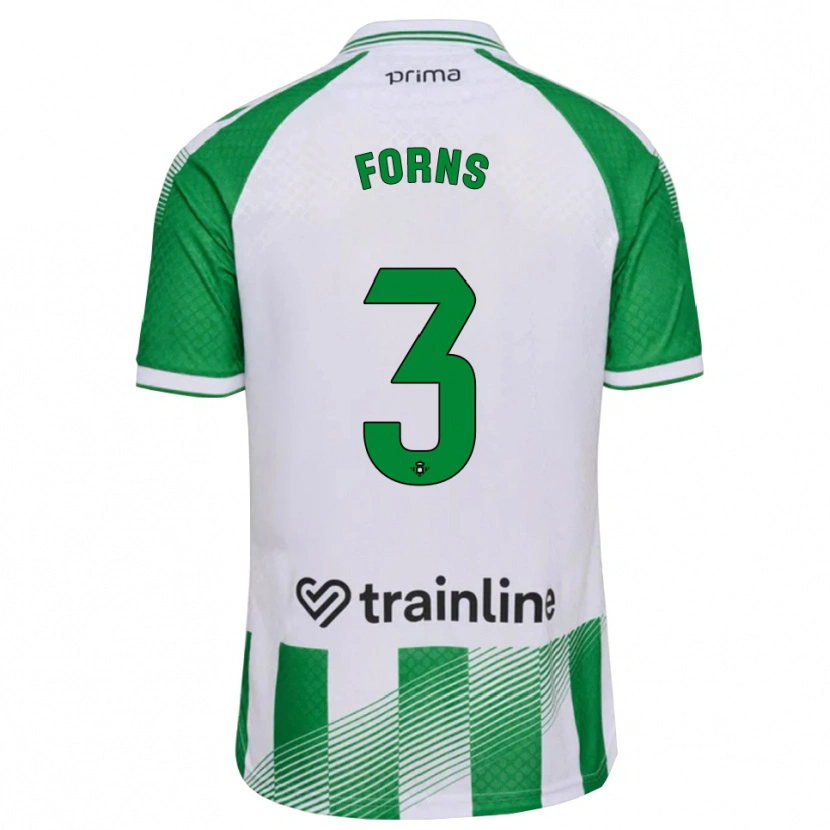 Danxen Herren Ian Forns #3 Hellgrün Schwarz Weiß Heimtrikot Trikot 2026/27 T-Shirt Österreich