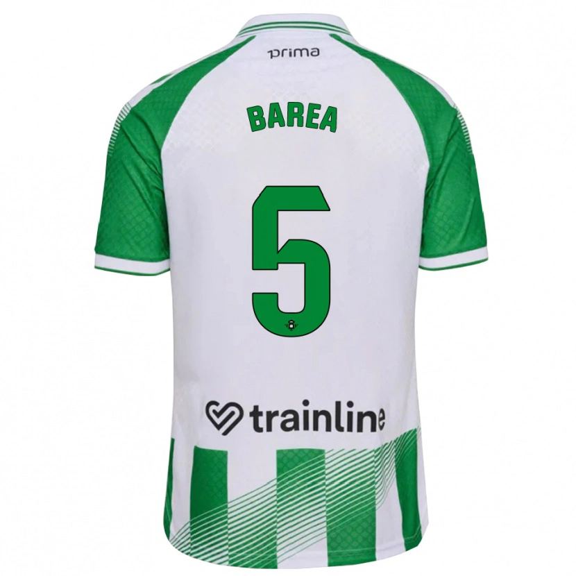 Danxen Herren Ismael Barea #5 Hellgrün Schwarz Weiß Heimtrikot Trikot 2026/27 T-Shirt Österreich