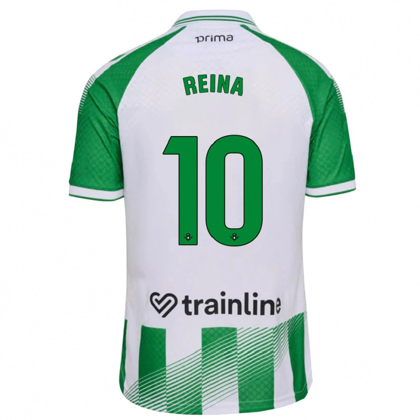 Danxen Herren Carlos Reina #10 Hellgrün Schwarz Weiß Heimtrikot Trikot 2026/27 T-Shirt Österreich