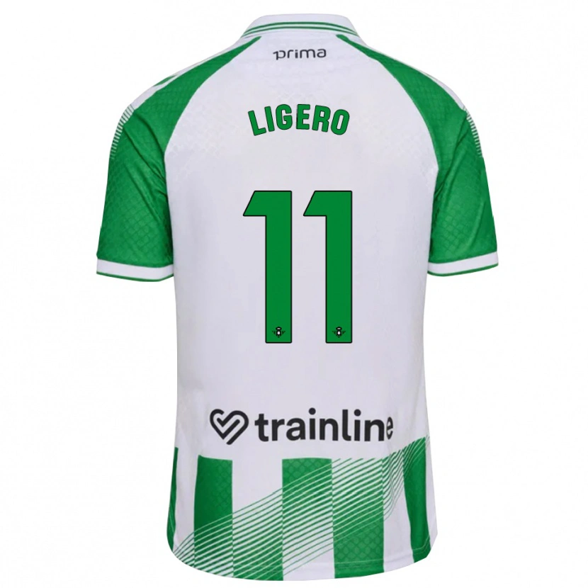 Danxen Herren Nuria Ligero #11 Hellgrün Schwarz Weiß Heimtrikot Trikot 2026/27 T-Shirt Österreich