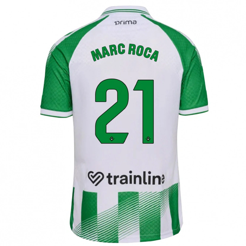 Danxen Herren Marc Roca #21 Hellgrün Schwarz Weiß Heimtrikot Trikot 2026/27 T-Shirt Österreich