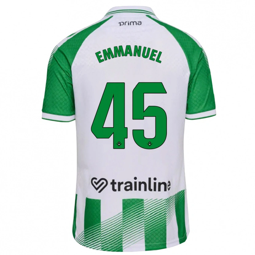 Danxen Herren Jean Emmanuel N'agoran #45 Hellgrün Schwarz Weiß Heimtrikot Trikot 2026/27 T-Shirt Österreich