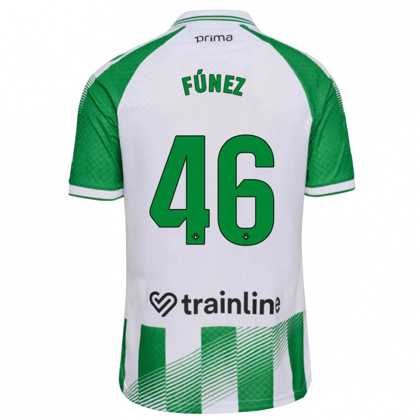 Danxen Herren Rica Fúnez #46 Hellgrün Schwarz Weiß Heimtrikot Trikot 2026/27 T-Shirt Österreich
