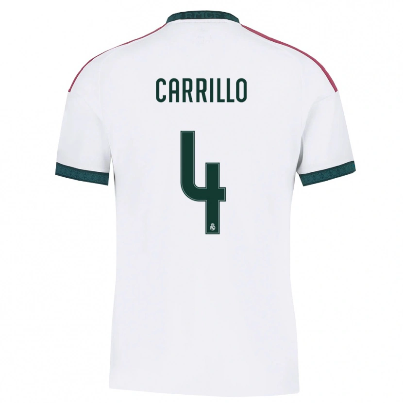 Danxen Herren Alvaro Carrillo #4 Dunkelgrün Weiß Rot Heimtrikot Trikot 2026/27 T-Shirt Österreich