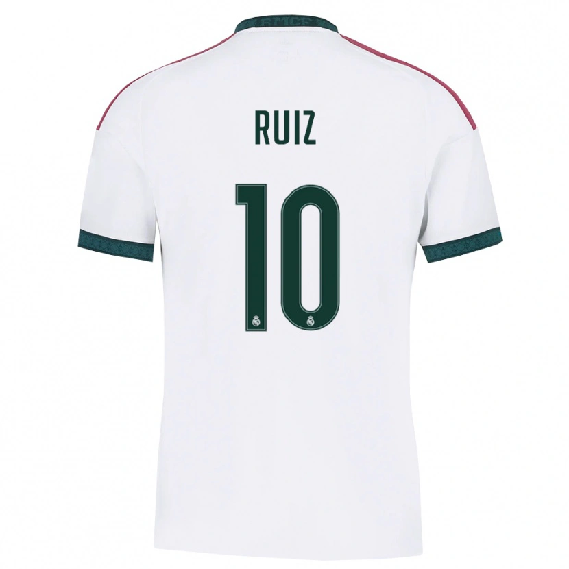 Danxen Herren Alberto Ruiz #10 Dunkelgrün Weiß Rot Heimtrikot Trikot 2026/27 T-Shirt Österreich
