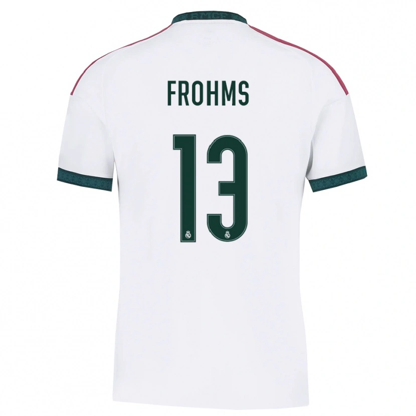 Danxen Herren Merle Frohms #13 Dunkelgrün Weiß Rot Heimtrikot Trikot 2026/27 T-Shirt Österreich