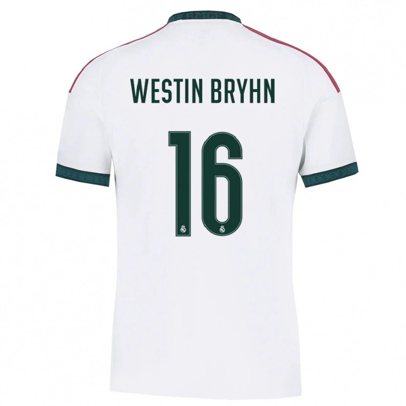 Danxen Herren Leon Westin Bryhn #16 Dunkelgrün Weiß Rot Heimtrikot Trikot 2026/27 T-Shirt Österreich