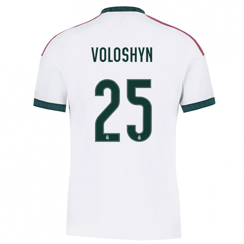 Danxen Herren Ilya Voloshyn #25 Dunkelgrün Weiß Rot Heimtrikot Trikot 2026/27 T-Shirt Österreich